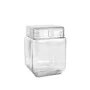 Jar La Mediterránea Squared Glass 1,2 L 11 x 11 x 14,5 cm (12 Units) by La Mediterránea, Food storage - Ref: S2231373, Price:...