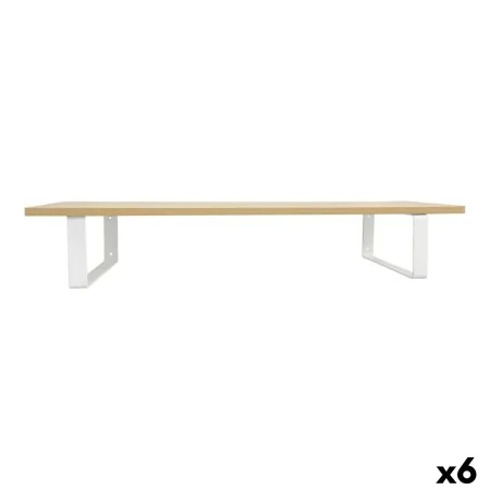 Estante Confortime Marrón claro Madera MDF 80 x 23,5 x 1,5 cm (6 Unidades) de Confortime, Unidades de estanterías - Ref: S223...