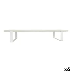 Shelve Confortime White MDF Wood 80 x 23,5 x 1,5 cm (6 Units) by Confortime, Standing Shelf Units - Ref: S2231435, Price: 57,...