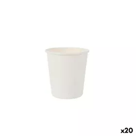 Set of glasses Algon Cardboard White 50 Pieces 120 ml (20 Units) by Algon, Tumblers - Ref: S2231496, Price: 24,32 €, Discount: %