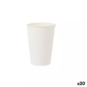 Set of glasses Algon Cardboard White 45 Pieces 220 ml (20 Units) by Algon, Tumblers - Ref: S2231497, Price: 31,22 €, Discount: %