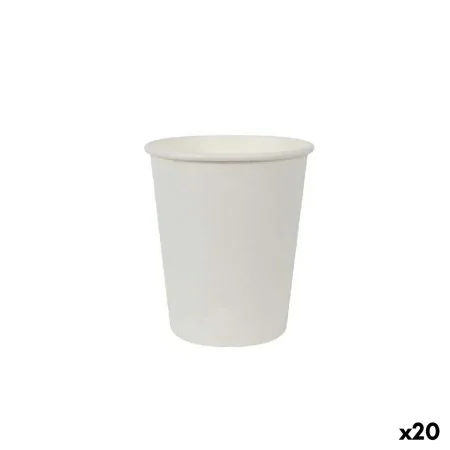 Set of glasses Algon Cardboard White 12 Pieces 250 ml (20 Units) by Algon, Tumblers - Ref: S2231498, Price: 13,55 €, Discount: %