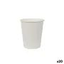 Set de Vasos Algon Cartón Blanco 30 piezas 250 ml (20 Unidades) de Algon, Vasos - Ref: S2231499, Precio: 26,56 €, Descuento: %