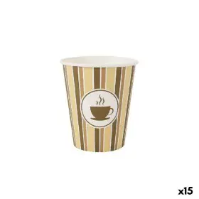 Set of glasses Algon Cardboard Coffee 30 Pieces 250 ml (15 Units) by Algon, Tumblers - Ref: S2231502, Price: 19,88 €, Discoun...