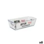 Travessa para o Forno Quttin Vidro Retangular 825 ml 23,1 x 10 x 6,1 cm (6 Unidades) de Quttin, Tabuleiros de forno - Ref: S2...