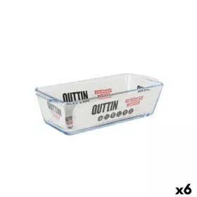 Ofenschüssel Quttin Glas rechteckig 825 ml 23,1 x 10 x 6,1 cm (6 Stück) von Quttin, Brat- & Schmorpfannen - Ref: S2231528, Pr...