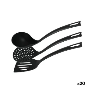 Juego de Utensilios de Cocina Quttin Nailon Negro 3 Piezas (20 Unidades) de Quttin, Espátulas - Ref: S2231590, Precio: 44,54 ...