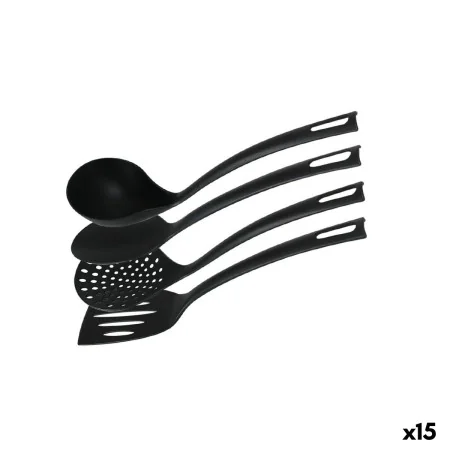 Set d'Ustensiles de Cuisine Quttin Nylon 4 Pièces (15 Unités) de Quttin, Spatules pour barbecue - Réf : S2231591, Prix : 43,9...