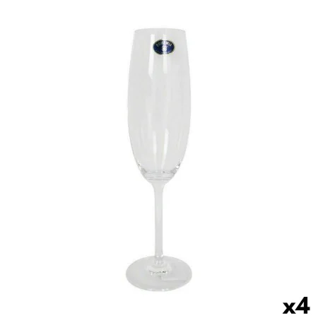 Conjunto de Copos Bohemia Crystal Clara Champanhe 220 ml 6 Peças (4 Unidades) de Bohemia Crystal, Copos de champanhe - Ref: S...