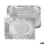 Snack tray Algon Silver Rectangular 23 x 29,5 x 1 cm Disposable (48 Units) by Algon, Plates and dishes - Ref: S2231657, Price...