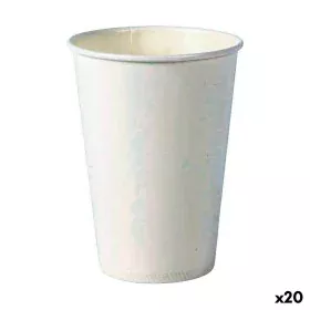 Set of glasses Algon Disposable Cardboard White 20 Pieces 220 ml (20 Units) by Algon, Tumblers - Ref: S2231727, Price: 13,94 ...