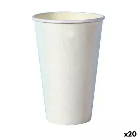 Set of glasses Algon Disposable Cardboard White 35 Pieces 350 ml (20 Units) by Algon, Tumblers - Ref: S2231728, Price: 35,88 ...