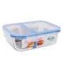 Porta pranzo Ermetico Quttin 2 Compartimenti Rettangolare 1,4 L (6 Unità) di Quttin, Conservazione di alimenti - Rif: S223175...