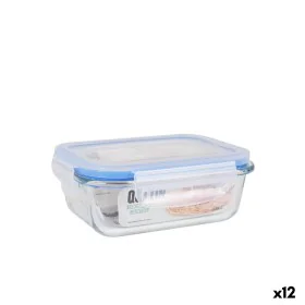 Hermetic Lunch Box Quttin Rectangular 375 ml (12 Units) by Quttin, Food storage - Ref: S2231754, Price: 23,74 €, Discount: %