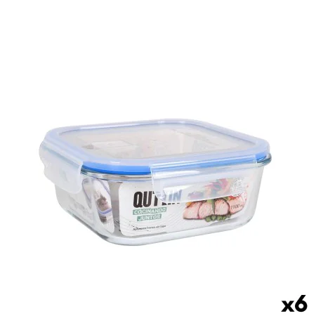 Lunchbox hermetisch Quttin karriert 1,1 L (6 Stück) von Quttin, Lagerung von Lebensmitteln - Ref: S2231757, Preis: 24,91 €, R...