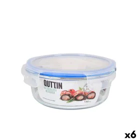 Hermetic Lunch Box Quttin Circular 1,3 L (6 Units) by Quttin, Food storage - Ref: S2231759, Price: 26,90 €, Discount: %