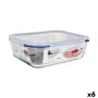 Porta pranzo Ermetico Quttin Rettangolare 2,6 L (6 Unità) di Quttin, Conservazione di alimenti - Rif: S2231760, Prezzo: 49,92...