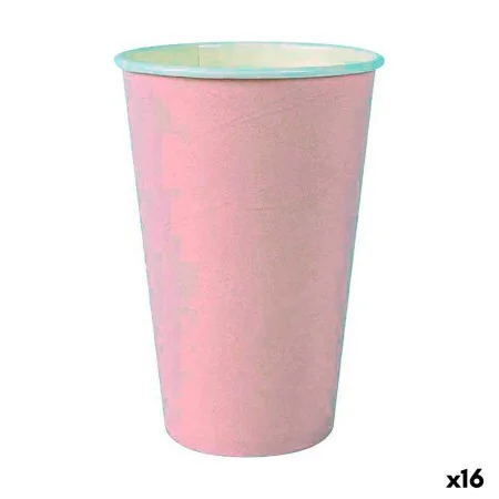 Set de Vasos Algon Desechables Cartón Rosa 7 Piezas 450 ml (16 Unidades) de Algon, Vasos - Ref: S2231773, Precio: 11,16 €, De...