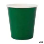 Set of glasses Algon Disposable Cardboard Green 20 Pieces 120 ml (24 Units) by Algon, Tumblers - Ref: S2231811, Price: 14,40 ...