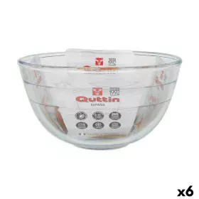 Bowl Quttin Quttin Glass 3,8 L Mixer (6 Units) by Quttin, Plates and dishes - Ref: S2231818, Price: 37,00 €, Discount: %