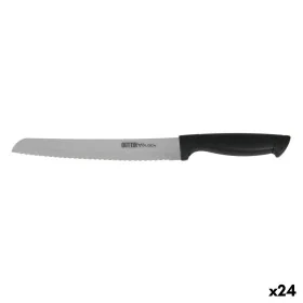 Cuchillo para Pan Quttin Black Negro Plateado 24 Unidades 20 cm de Quttin, Cuchillos de pan - Ref: S2231858, Precio: 35,85 €,...