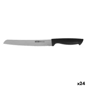 Coltello per il Pane Quttin Black Nero Argentato 24 Unità 20 cm di Quttin, Coltelli da pane - Rif: S2231858, Prezzo: 35,85 €,...