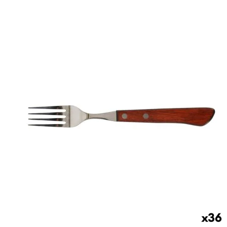 Fourchette Quttin Packwood 9,5 cm Marron Argenté (36 Unités) de Quttin, Fourchettes - Réf : S2231894, Prix : 77,19 €, Remise : %