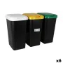 Recycling Waste Bin Tontarelli Yellow White Green (6 Units) by Tontarelli, Indoor Recycling Bins - Ref: S2231906, Price: 123,...