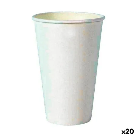 Set di Bicchieri Algon Monouso Cartone 330 ml Bianco 10 Pezzi (20 Unità) di Algon, Tumbler - Rif: S2231919, Prezzo: 13,94 €, ...