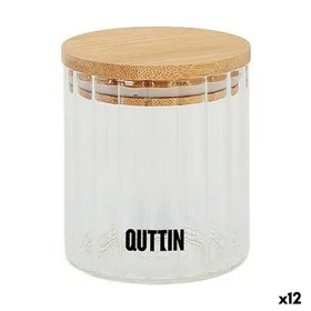 Topf Quttin Borosilikatglas 500 ml (12 Stück) von Quttin, Lagerung von Lebensmitteln - Ref: S2231946, Preis: 26,56 €, Rabatt: %