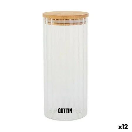 Jar Quttin Borosilicate Glass 1,05 L (12 Units) by Quttin, Food storage - Ref: S2231947, Price: 36,08 €, Discount: %