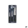 Set de Cuchillos Quttin Nero Negro Plateado 3 Piezas (12 Unidades) de Quttin, Juegos de cuchillos de cocina - Ref: S2232090, ...