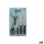 Conjunto de Cozinha Quttin Nero Preto 5 Peças (4 Unidades) de Quttin, Jogos de facas de cozinha - Ref: S2232093, Preço: 28,92...