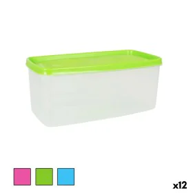 Lunchbox rechteckig 23,5 x 12 x 10 cm (12 Stück) von BigBuy Cooking, Lagerung von Lebensmitteln - Ref: S2232285, Preis: 11,37...