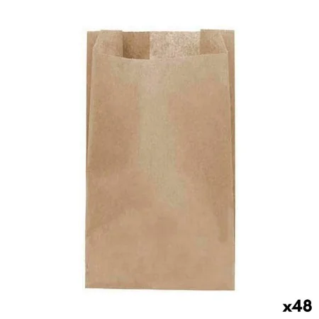 Set de Bolsas Algon Desechables papel kraft 40 Piezas 8 x 15 cm (48 Unidades) de Algon, Almacenamiento de alimentos - Ref: S2...