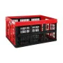 Folding Box with Handles Tontarelli Voilà Red 45 L 53 x 37 x 27 cm (10 Units) by Tontarelli, Storage boxes and chests - Ref: ...