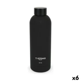 Bouteille Thermique ThermoSport Soft Touch Noir 500 ml (6 Unités) de ThermoSport, Thermos - Réf : S2232420, Prix : 35,48 €, R...