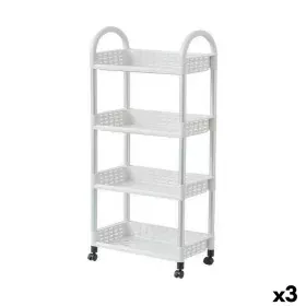 Carrello per Verdure Confortime Alluminio Plastica 45 x 25 x 104 cm (3 Unità) di Confortime, Ripiani e supporti - Rif: S22324...