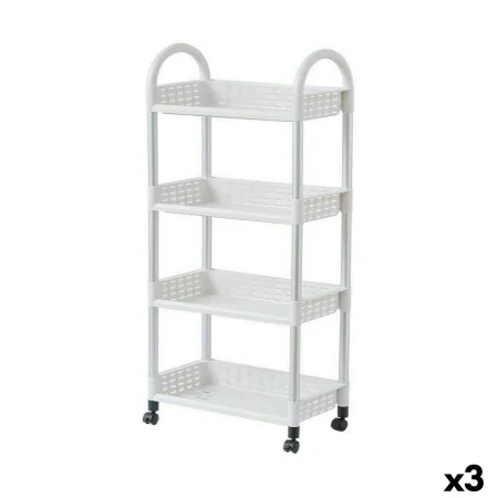 Gemüsewagen Confortime Aluminium Kunststoff 45 x 25 x 104 cm (3 Stück) von Confortime, Regale und Gestelle - Ref: S2232466, P...