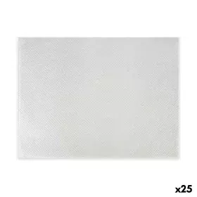 Table mat set Algon Disposable White 60 Pieces 30 x 40 cm (25 Units) by Algon, Place Mats - Ref: S2232564, Price: 42,70 €, Di...