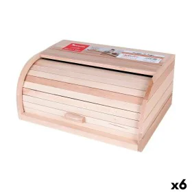 Panera Quttin Mueble Persiana de rejilla Madera 37,5 x 26,5 x 16 cm (6 Unidades) de Quttin, Almacenamiento de alimentos - Ref...