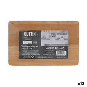 Planche à découper Quttin 20 x 13 x 1 cm (12 Unités) de Quttin, Planches à découper - Réf : S2232629, Prix : 19,84 €, Remise : %