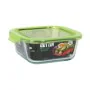 Porta Pranzo Quadrato con Coperchio Quttin Verde 750 ml (6 Unità) di Quttin, Conservazione di alimenti - Rif: S2232673, Prezz...