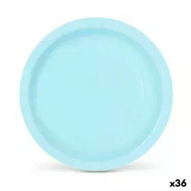 Set de Platos Algon Desechables Cartón Azul 10 Piezas 20 cm (36 Unidades) de Algon, Platos - Ref: S2232737, Precio: 20,26 €, ...