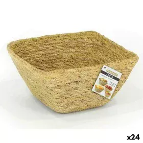 Multi-purpose basket Privilege Seagrass Squared 16 x 16 x 8 cm (24 Units) by Privilege, Open Storage Bins - Ref: S2232751, Pr...