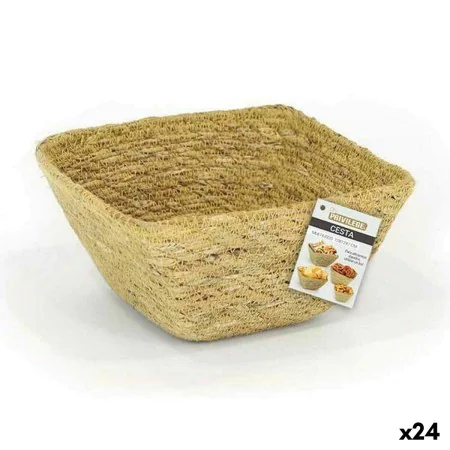 Panier Multi-usages Privilege Herbier marin Carré 12 x 12 x 7 cm (24 Unités) de Privilege, Boîtes de rangement ouvertes - Réf...