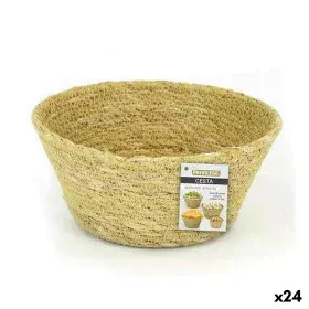 Cestino Multiuso Privilege Erba di mare Rotondo 10 x 6 cm (24 Unità) di Privilege, Contenitori senza coperchio - Rif: S223276...