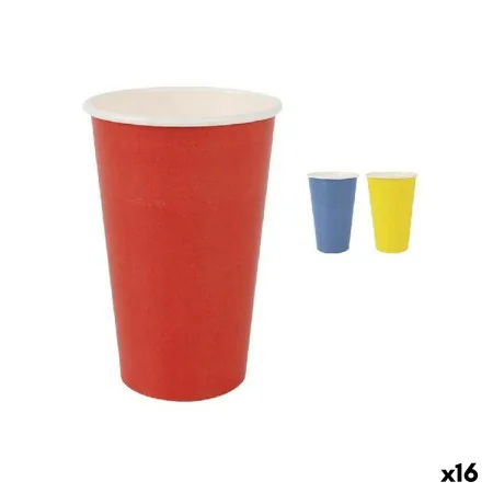 Set de Vasos Algon Desechables Cartón Multicolor 10 Piezas 450 ml (16 Unidades) de Algon, Vasos - Ref: S2232780, Precio: 21,8...