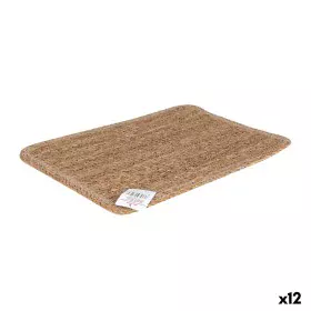 Table Mat Privilege wicker Rectangular 40 x 30 x 0,5 cm (12 Units) by Privilege, Trivets - Ref: S2232800, Price: 37,98 €, Dis...