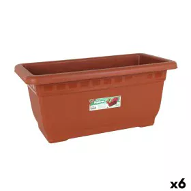 Vaso rettangolare da Balcone Dem Squares 60 x 30 x 30 cm (6 Unità) di Dem, Vasi tradizionali - Rif: S2232832, Prezzo: 39,14 €...